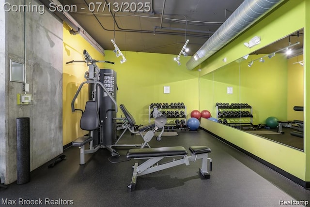 432 S Washington Ave Unit 1402, Royal Oak, MI 48067 - view of workout area