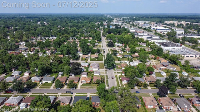 20310 Burt Rd, Detroit, MI 48219 - aerial overview of property's location featuring nearby suburban area