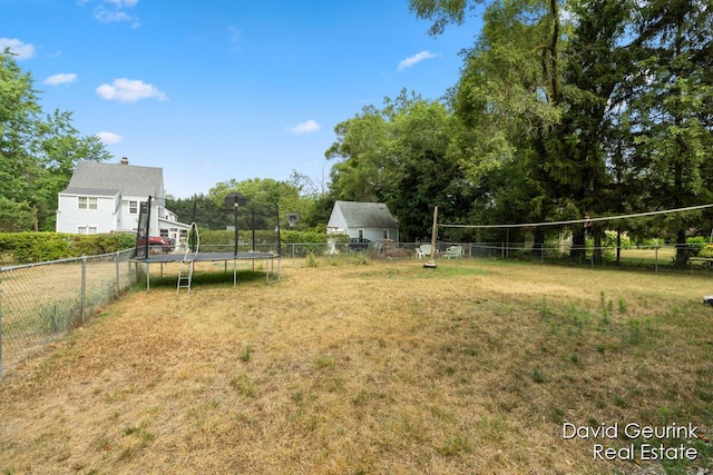 730 S 160th Ave, Holland, MI 49423 - view of yard with a trampoline