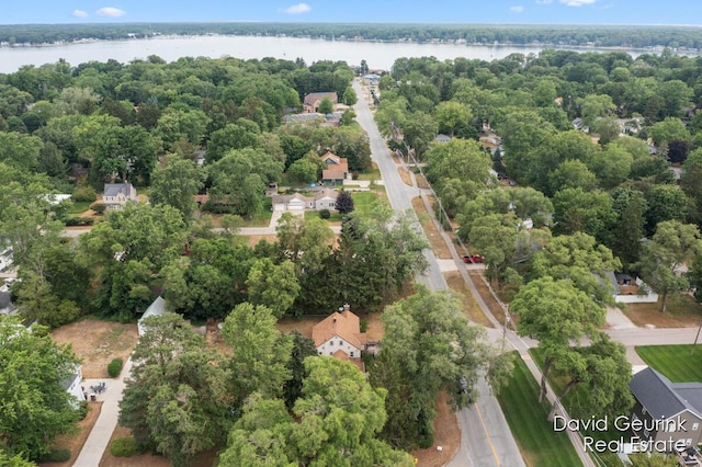 730 S 160th Ave, Holland, MI 49423 - aerial overview of property's location with a nearby body of water