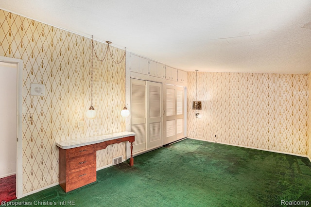 1014 Key W Dr, Clawson, MI 48017 - unfurnished room with carpet floors and wallpapered walls