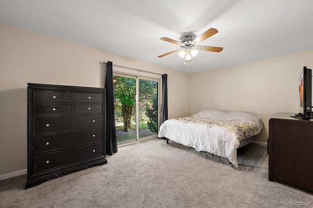 16322 Canterbury Ct, Macomb, MI 48044 - carpeted bedroom featuring ceiling fan and baseboards