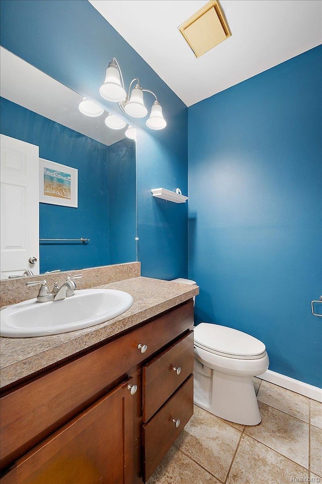 16322 Canterbury Ct, Macomb, MI 48044 - bathroom featuring vanity and toilet