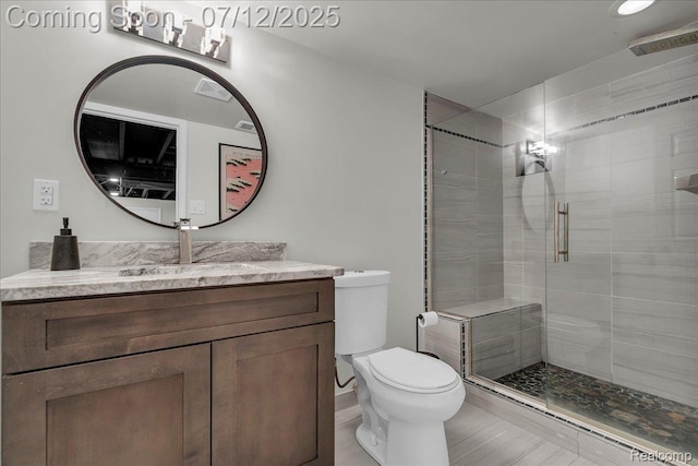 19425 Butternut Ln, Southfield, MI 48076 - full bath with a stall shower and vanity
