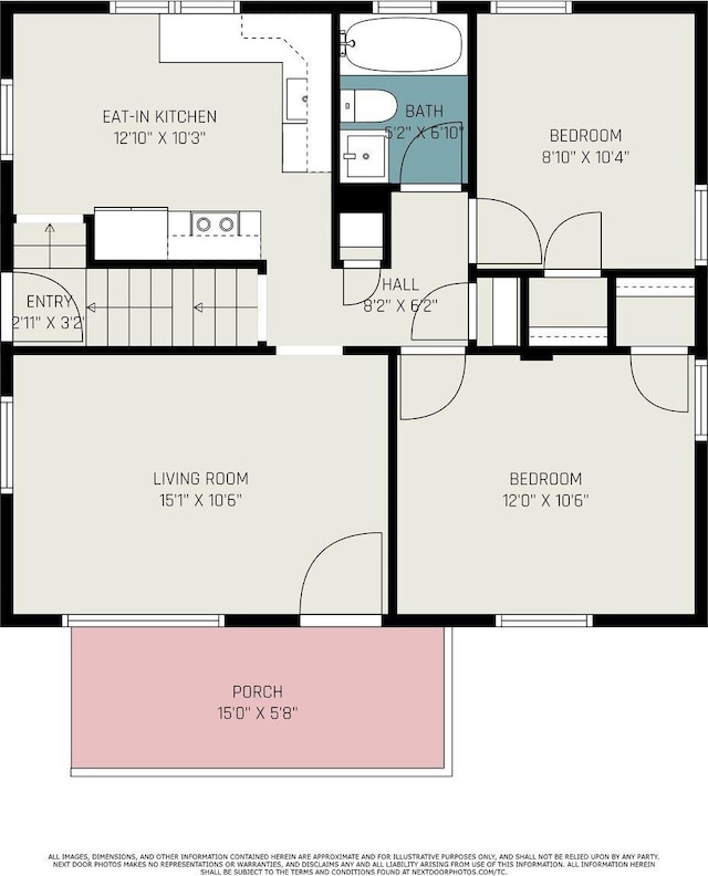 1018 S Stephenson Hwy, Royal Oak, MI 48067 - view of floor plan / room layout