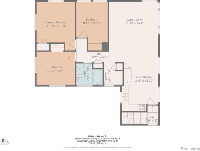 3818 Wisner St, Flint, MI 48504 - view of floor plan / room layout