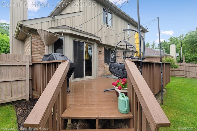 2129 Camelot Dr, Troy, MI 48083 - view of wooden deck