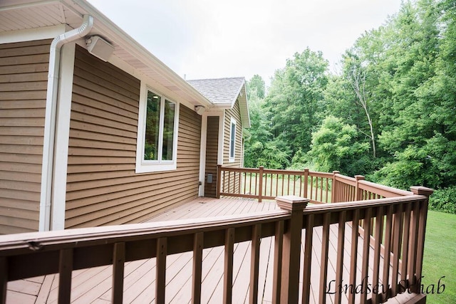 13025 Shaner Ave NE, Cedar Springs, MI 49319 - view of wooden terrace