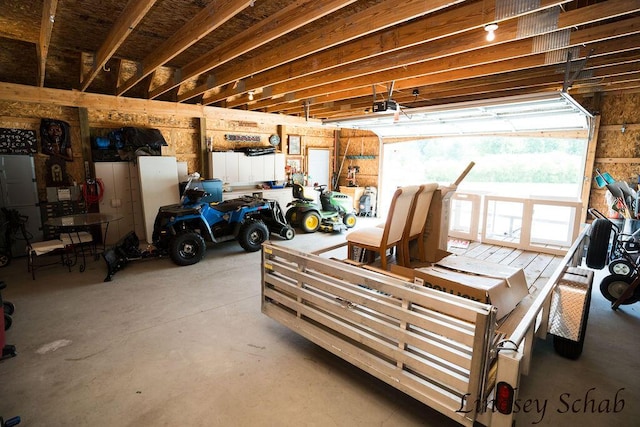 13025 Shaner Ave NE, Cedar Springs, MI 49319 - garage with a garage door opener
