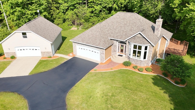 13025 Shaner Ave NE, Cedar Springs, MI 49319 - aerial view of property and surrounding area