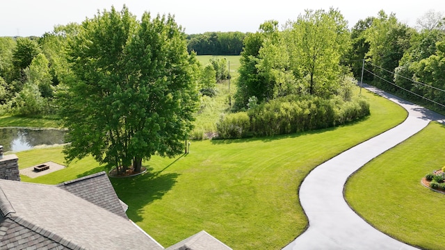 13025 Shaner Ave NE, Cedar Springs, MI 49319 - surrounding community featuring a water view and a lawn