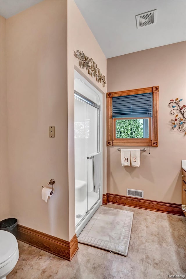 6728 Bowers Rd, Imlay City, MI 48444 - full bath with vanity and a stall shower