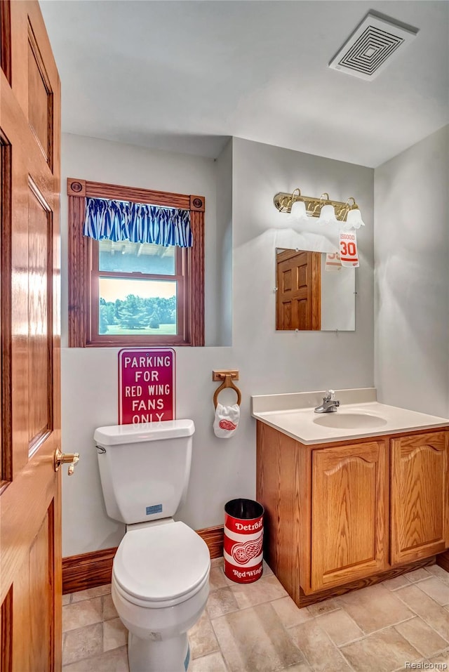 6728 Bowers Rd, Imlay City, MI 48444 - half bath featuring toilet and vanity