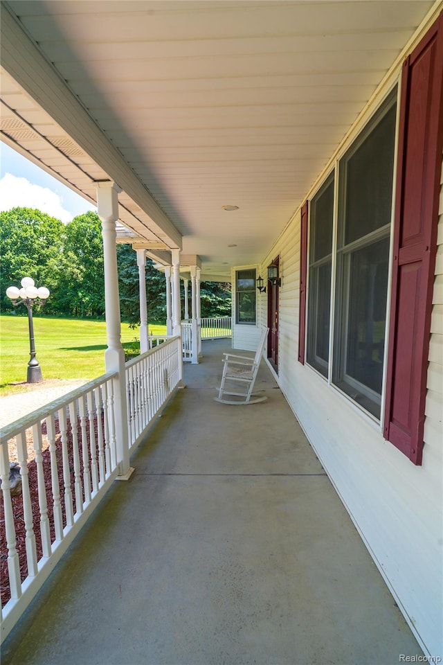6728 Bowers Rd, Imlay City, MI 48444 - view of porch