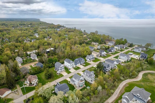 7229 Lakeview Ave, South Haven, MI 49090 - aerial view of property's location with a nearby body of water and nearby suburban area