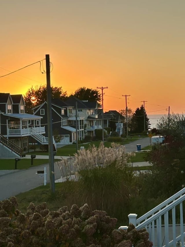 7229 Lakeview Ave, South Haven, MI 49090 - water view with nearby suburban area