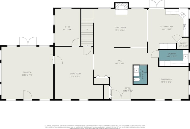 8411 Reese Ln, Ann Arbor, MI 48103 - view of room layout