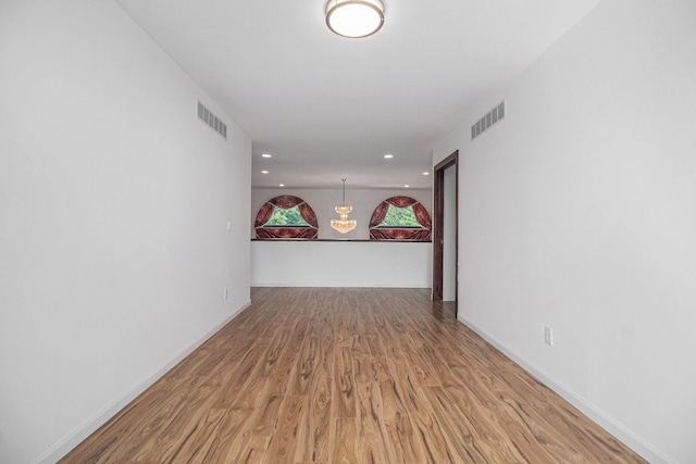 8411 Reese Ln, Ann Arbor, MI 48103 - hall featuring wood finished floors and recessed lighting