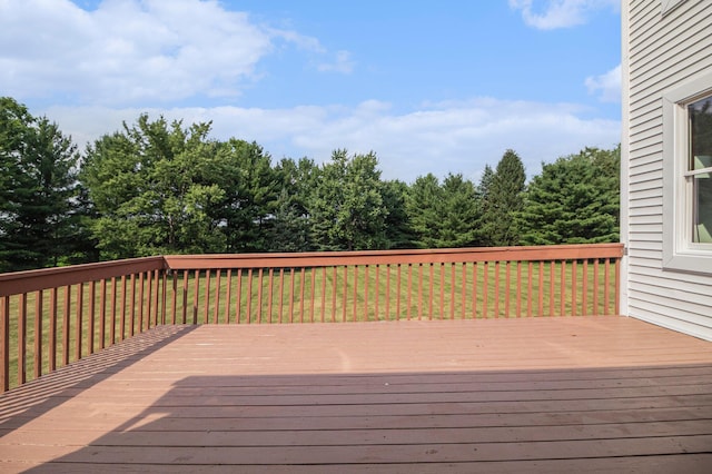 8411 Reese Ln, Ann Arbor, MI 48103 - deck featuring a yard