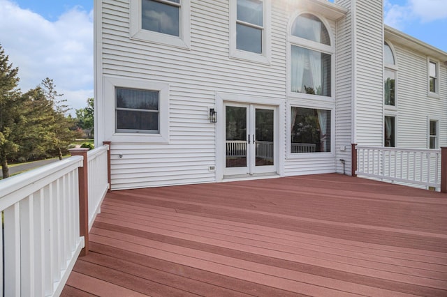 8411 Reese Ln, Ann Arbor, MI 48103 - view of wooden deck