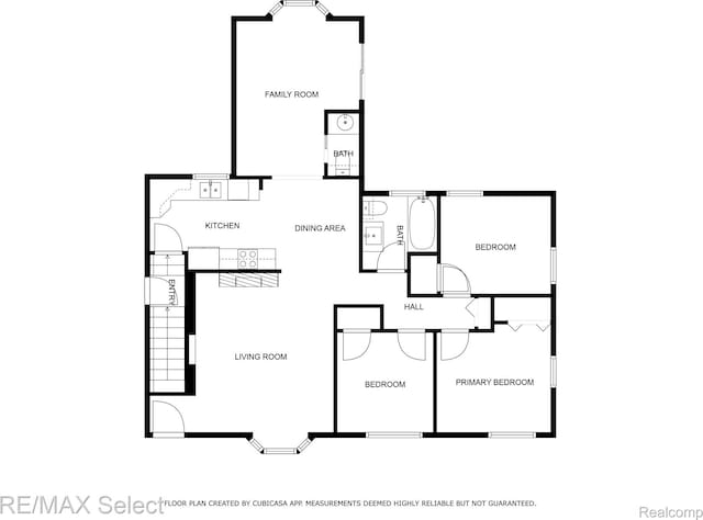 4391 Ashlawn Dr, Flint, MI 48507 - view of home floor plan