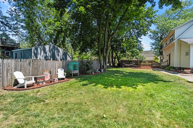 210 S Forbes St, Jackson, MI 49203 - view of fenced backyard