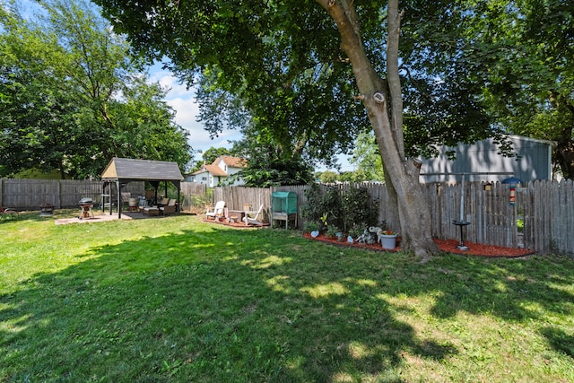 210 S Forbes St, Jackson, MI 49203 - view of fenced backyard