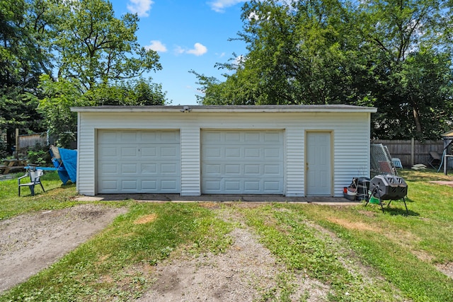 210 S Forbes St, Jackson, MI 49203 - view of detached garage