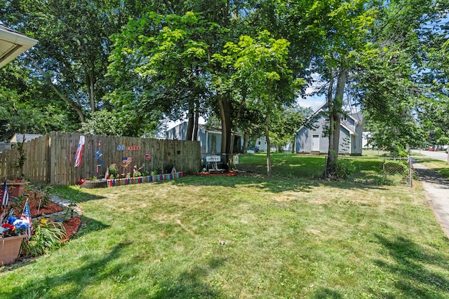 210 S Forbes St, Jackson, MI 49203 - view of yard