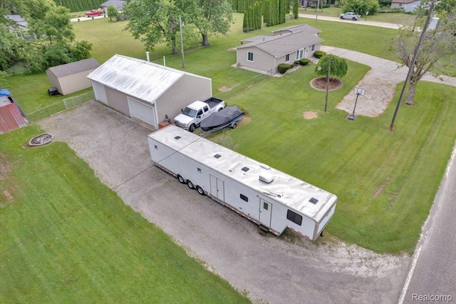 6516 Weyer Rd, Imlay City, MI 48444 - aerial view of property and surrounding area