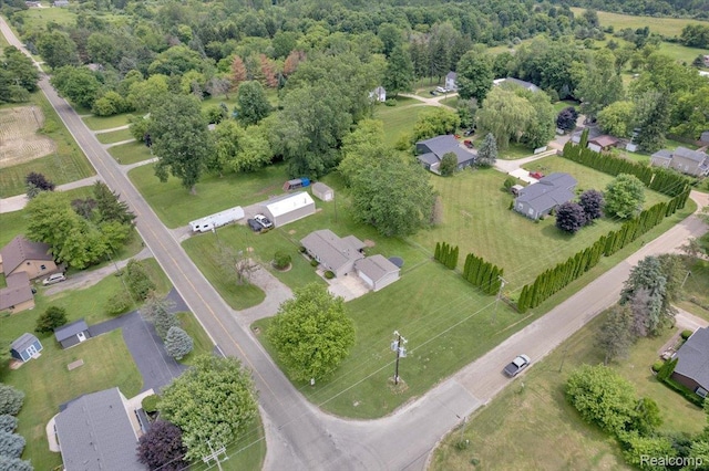6516 Weyer Rd, Imlay City, MI 48444 - aerial view of property and surrounding area