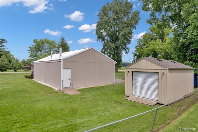 6516 Weyer Rd, Imlay City, MI 48444 - view of garage