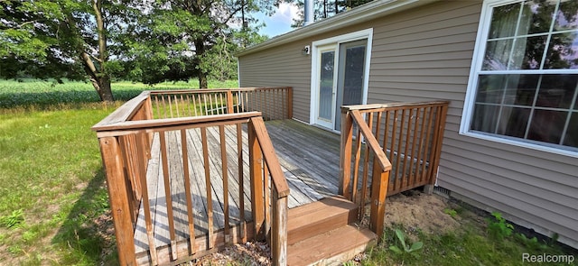 19270 W Brant Rd, Brant, MI 48614 - view of wooden terrace