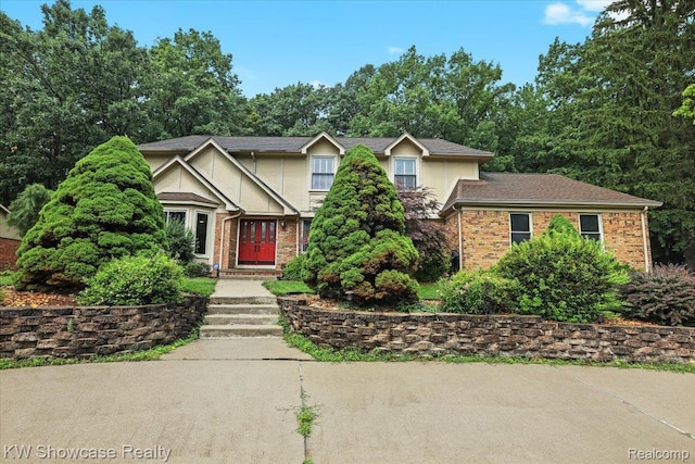 5152 Shenandoah Ct, West Bloomfield, MI 48323 - view of front of property featuring brick siding