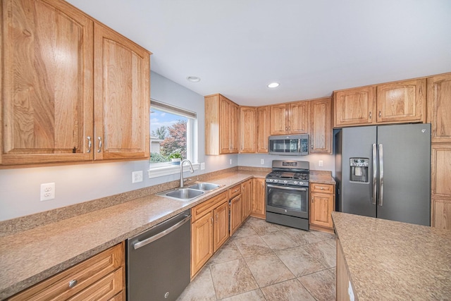 3544 Lexington Cir, Dexter, MI 48130 - kitchen with stainless steel appliances, light countertops, and recessed lighting