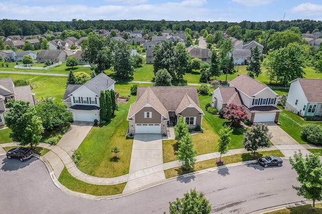 3544 Lexington Cir, Dexter, MI 48130 - aerial perspective of suburban area