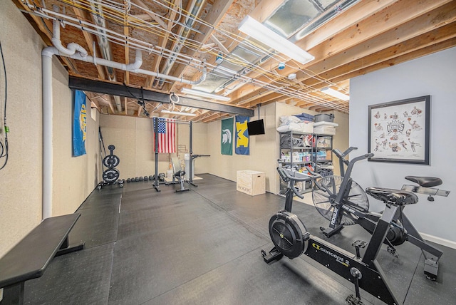 3544 Lexington Cir, Dexter, MI 48130 - view of workout area