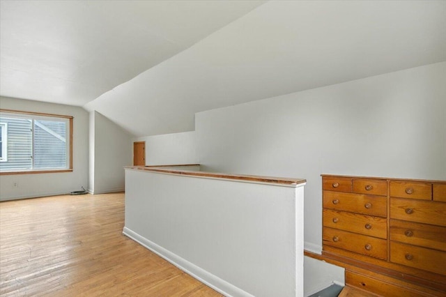 2251 Gardner Ave, Berkley, MI 48072 - additional living space with light wood finished floors and lofted ceiling