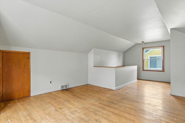 2251 Gardner Ave, Berkley, MI 48072 - bonus room featuring light wood-style flooring and vaulted ceiling