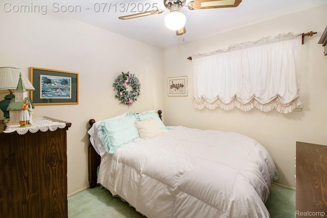123 N Hawthorne St, Westland, MI 48185 - bedroom with carpet flooring and a ceiling fan