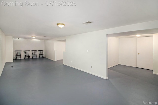 123 N Hawthorne St, Westland, MI 48185 - finished below grade area featuring baseboards