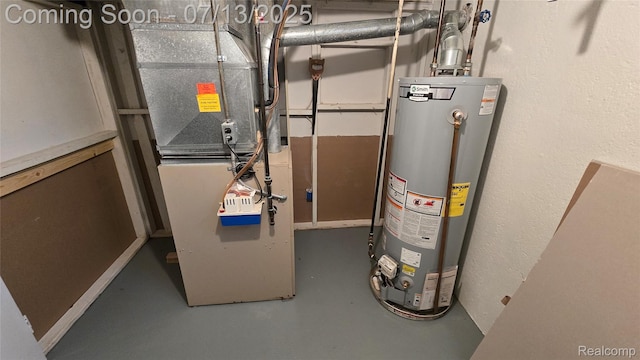 123 N Hawthorne St, Westland, MI 48185 - utilities with gas water heater and heating unit