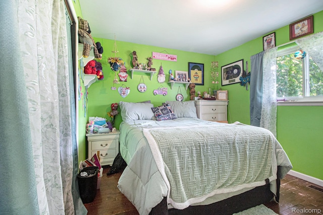 34919 Glover, Wayne, MI 48184 - bedroom with baseboards and wood finished floors
