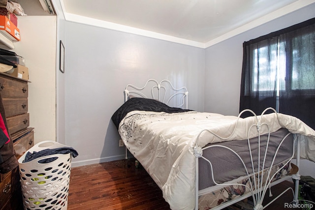 34919 Glover, Wayne, MI 48184 - bedroom featuring hardwood / wood-style floors and baseboards