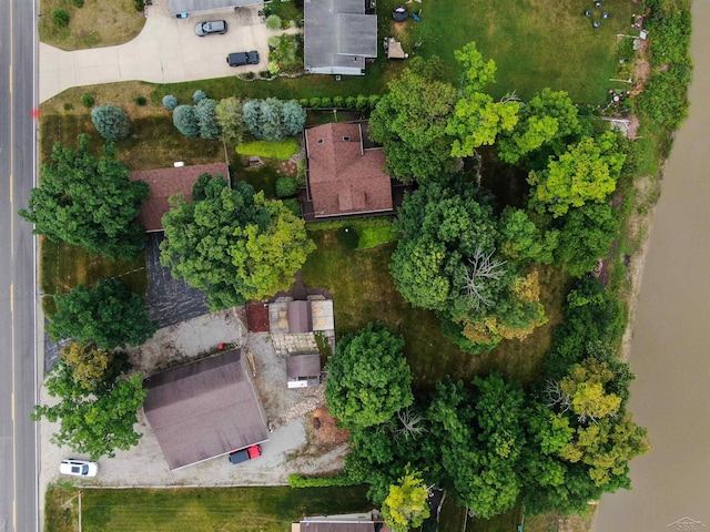 5370 N Lake Sanford Rd, Sanford, MI 48657 - aerial view of property and surrounding area