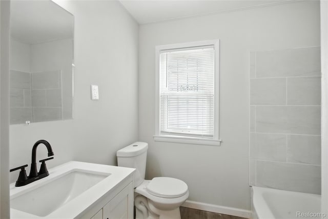 3887 Moore Ave, Allen Park, MI 48141 - bathroom with vanity and toilet