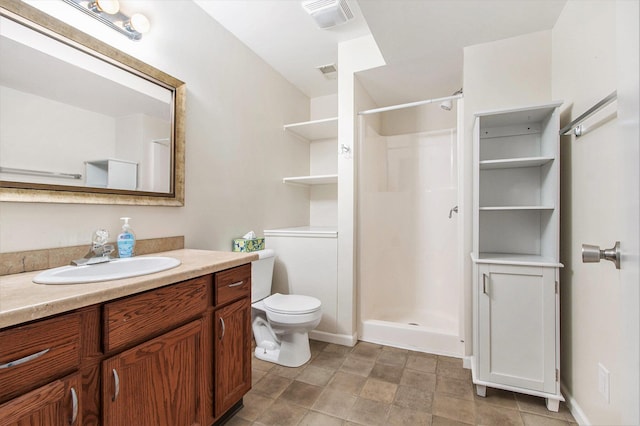 10850 Rajah Dr, Zeeland, MI 49464 - full bath with a stall shower and vanity