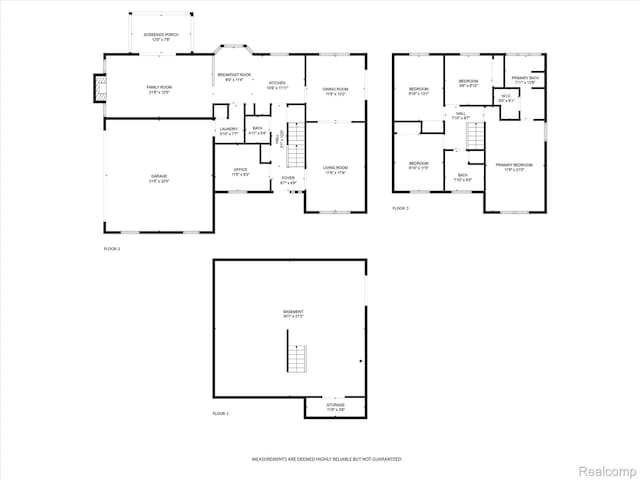 7740 Athlone Dr, Brighton, MI 48116 - view of property floor plan