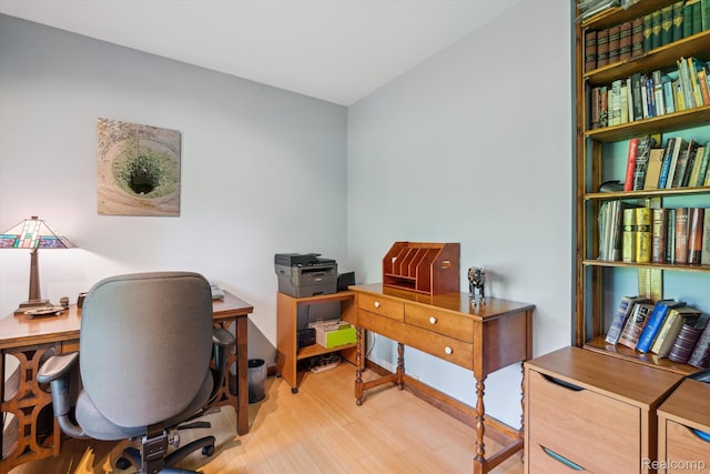 7740 Athlone Dr, Brighton, MI 48116 - home office with wood finished floors