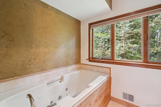 7740 Athlone Dr, Brighton, MI 48116 - full bathroom with a tub with jets